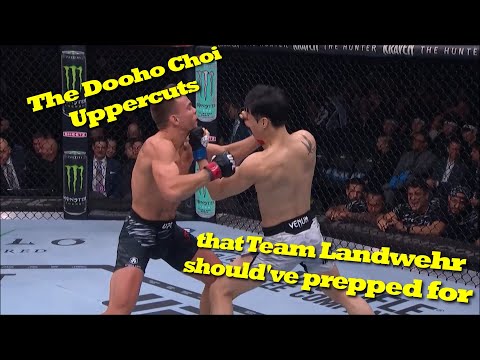 The Dooho Choi Uppercuts Team Landwehr Should've Been Prepped For - UFC310
