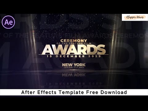 Awards Ceremony - Free Download After Effects Template