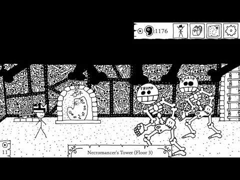 West of Loathing - Necromancers lair
