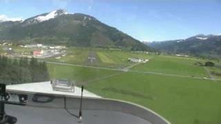 preview picture of video 'plane crash by landing in Zell am See'