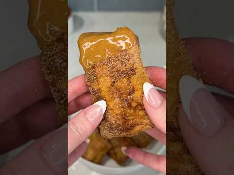 viral biscoff french toast sticks recipe 🍯🍞 #shorts #recipe #biscoff #dessert #easyrecipe #viral