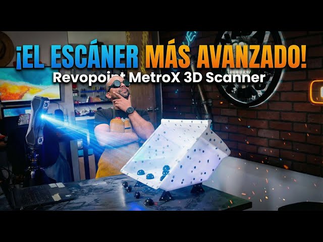 Vídeo relacionado con Revopoint MetroX Escáner 3D para Impresión 3D, Precisión hasta 0,01 mm, Exactitud de Grado Metrológico, Hasta 60 fps, Láser Azul, 4 Modos de Escaneo, para Escanear Objetos Metálicos/Oscuros, Avanzado