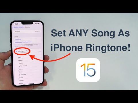 (2022) How to set ANY Song as iPhone Ringtone – Free and No Computer!