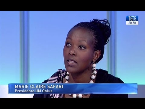 Marie Claire Safari ospite a TGtg il 7 aprile 2017