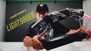 Count Dooku Lightsaber Review - Force FX Black Series 2020