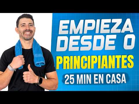 Complete home workout routine for beginners 🏠 Cardio + Strength + Abs