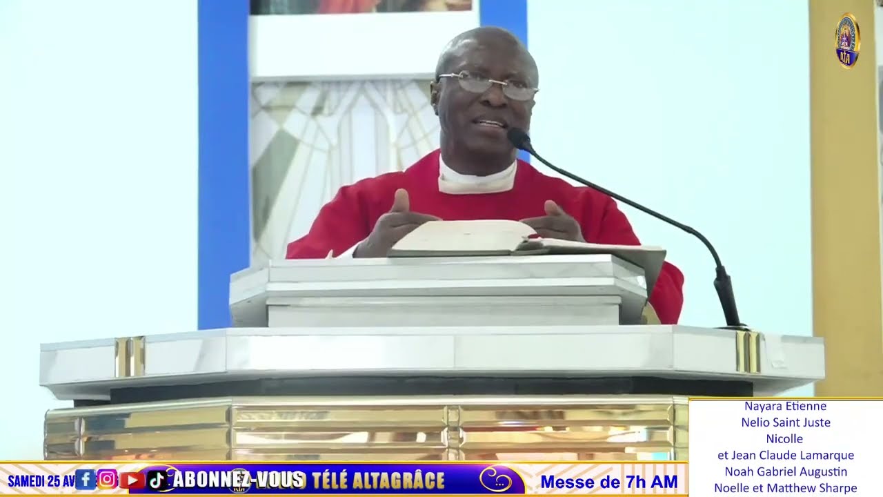 3rd Week of Easter - 7 AM Mass | Saturday, April 25, 2026