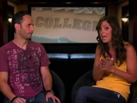 College trailer still with dawn-after scene and reflective guitar cue