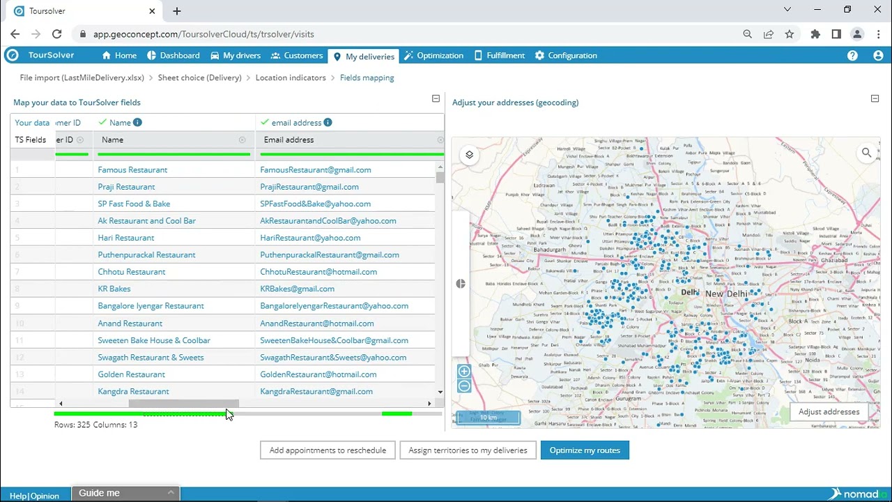 Route Optimization Made Simple With Nomadia TourSolver