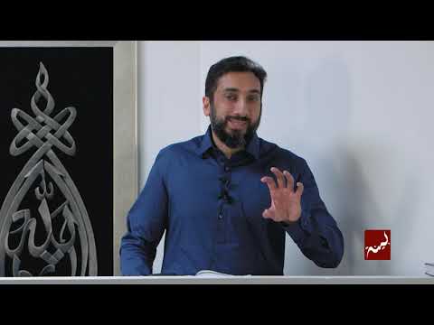 How The Devil Pulls Us Back - Khutbah by Nouman Ali Khan