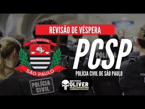 Mega Revisão de Véspera PCSP - Instituto Oliver