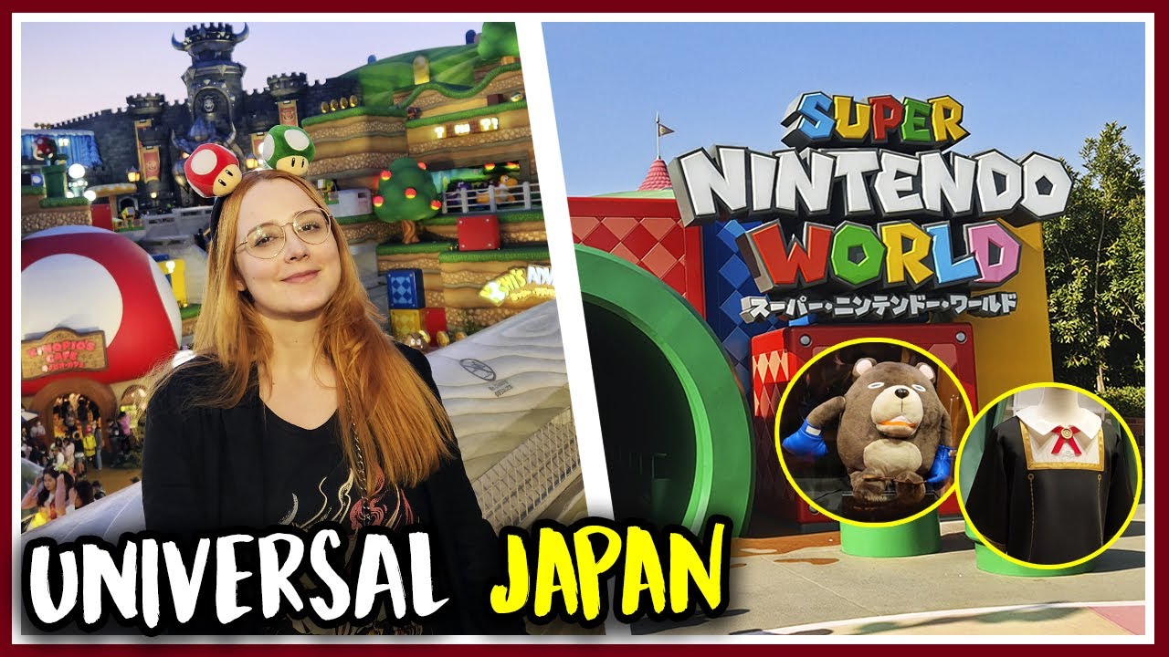 PARQUE DO MÁRIO NO JAPÃO, JUJUTSU KAISEN e SPY X FAMILY!