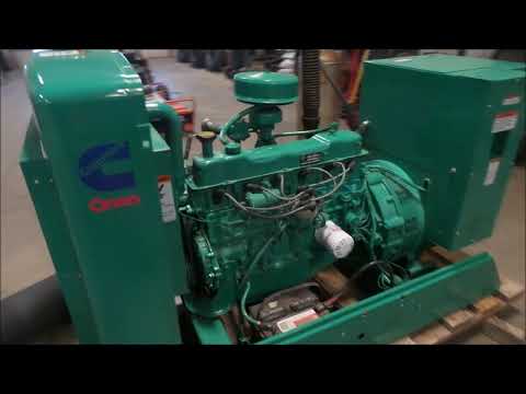 Cummins/Onan 30 EK generator with transfer switch for sale | no-reserve auction December 27, 2017