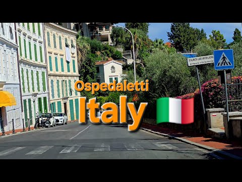 Small tour in Ospedaletti Italy 🇮🇹 21.07.2025