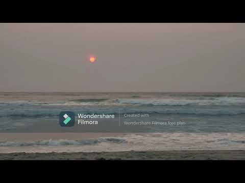 Sunset At Venice Beach LA / relaxating video