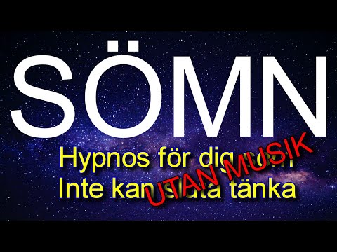 Hypnos för sömn - för dig som inte kan sluta tänka (utan musik)