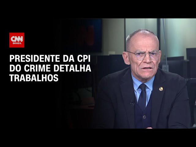 Presidente da CPI do Crime: Não vou renunciar às minhas convicções | CNN 360°