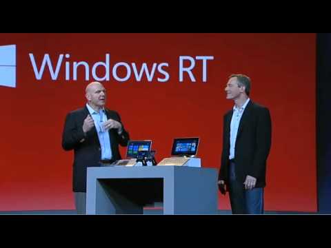 Microsoft CEO Steve Ballmer at CES 2013