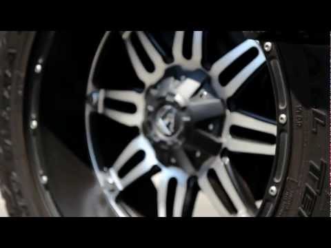 Fuel Wheels Hostage 20 Machine Black Ford F350