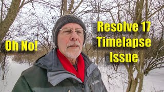 Can't Get Resolve 17 to Load Your Timelapse? Check Out This Setting.