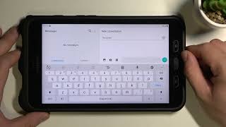 How to Close Floating Keyboard on SAMSUNG Galaxy Tab Active2 - Turn Off Floating Keyboard