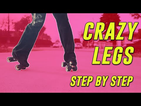 LEARN CRAZY LEGS IN 4 STEPS | Roller skating | This Rad