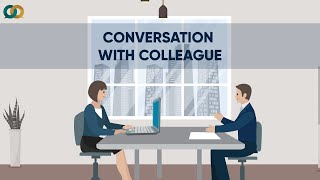 How To Talk With Office Colleagues In English? | English Conversation