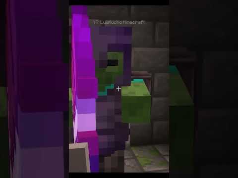 LuisLucho Minecraft - I found a zombie trapped in a minecraft stronghold, it was difficult for me to escape from him