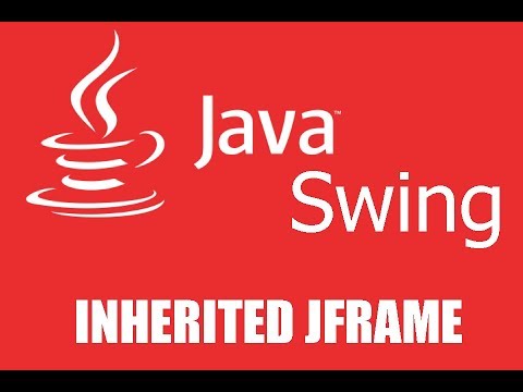 Inherited JFrame In Java Swing Tamil