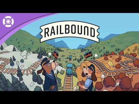 Railbound - Announcement Trailer (Puzzle Game)