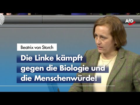 Beatrix von Storch rechnet mit den Linken ab