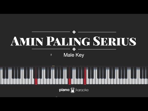 Amin Paling Serius - Sal Priadi & Nadin Amizah (KARAOKE PIANO COVER)