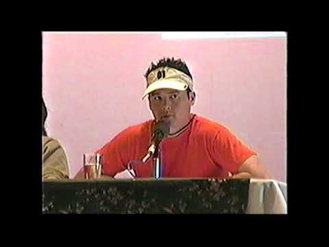 Voice actor panel at Sakura Con 2002