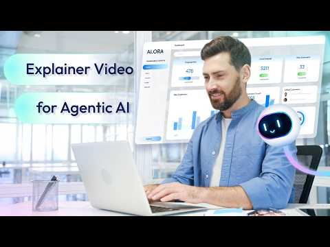 Enterprise AI | Agentic AI Explainer Video | Mixed Media Animation - USA Video Production