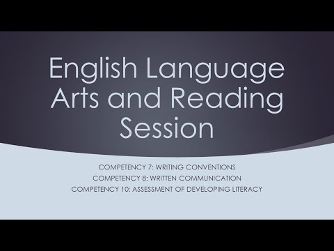 TEXES 391: ELAR part 1