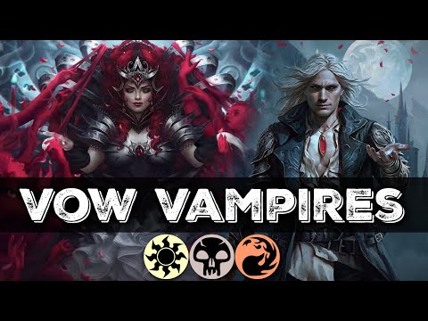 CRIMSON VOW Mardu Vampire Tribal is IMPRESSIVE with 80% Winrate!! | MTG Arena Standard
