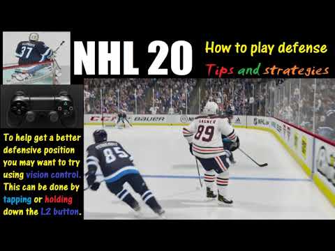 NHL 20 how to play defense tips and strategies