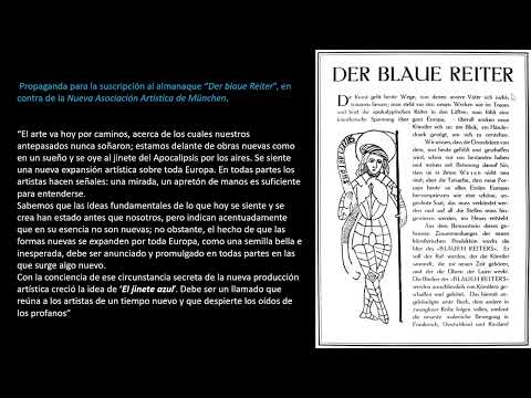 El Expresionismo Del jinete azul