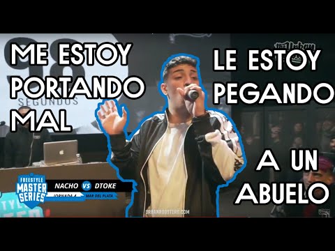 NACHO vs DTOKE 4x4 ( BATALLÓN ) | FMS ARGENTINA JORNADA 4