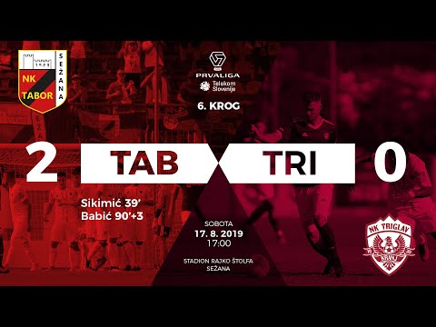 6.krog: CB24 Tabor Sežana - Triglav 2:0 ; Prva liga Telekom Slovenije 2019/2020