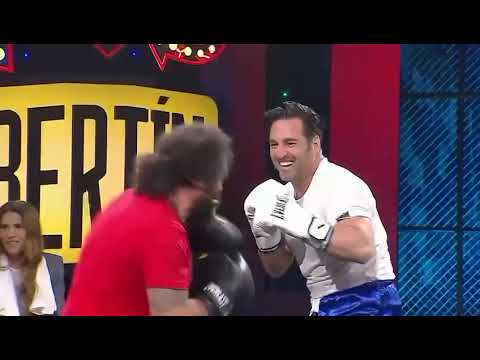 Menudo combate se marcó anoche @miguelelsevilla con @davidbustamante