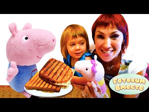 Маша Капуки Кануки и Бьянка ПРИВЕТ, БЬЯНКА готовят тосты на завтрак — простые рецепты для детей