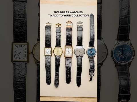 Five Dress Watches to Add to Your Collection: Cartier, Rolex, Patek & more l SwissWatchExpo