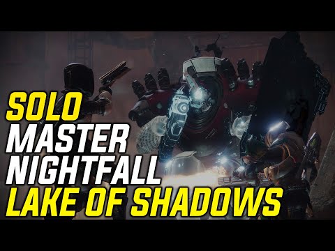 Destiny 2: Solo Platinum 1080 Master Nightfall - Lake of Shadows (Double Loot)