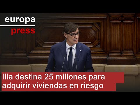Illa anuncia un fons de 25 milions per comprar pisos de famílies en risc de desnonament