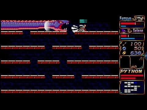 MSX2版 パンパース＆セレネ 悪魔の迷宮 動作確認済 Steam：Pampas & Selene: The Maze of Demons