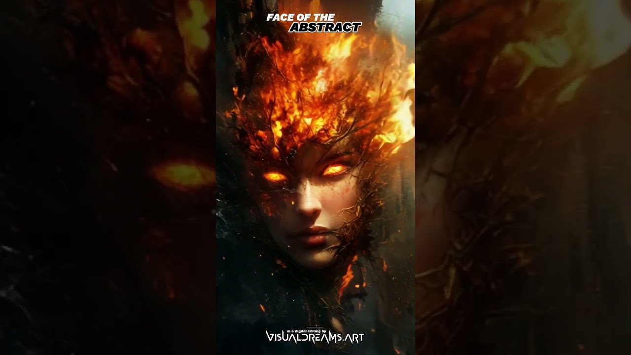 Face of the abstract