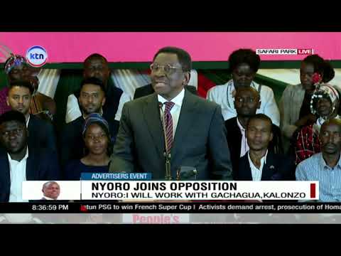 Nyoro joins opposition: Leaders celebrate his bold political shift ahead of 2027