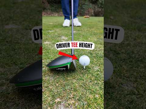 Ich habe die Abschlaghöhe meines Drivers geändert und kann nicht aufhören, Fairways zu treffen #g...