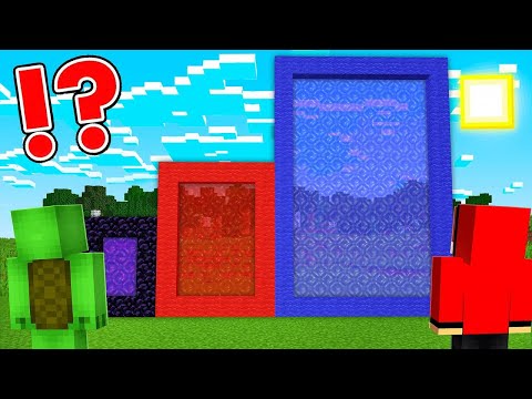 Minecraft's Mind-Blowing Multi-Size Portal Discovery